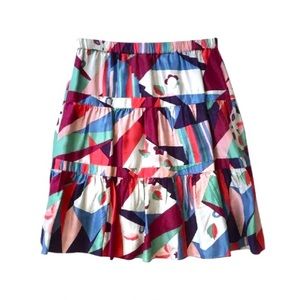 Marc Jacobs abstract silk skirt